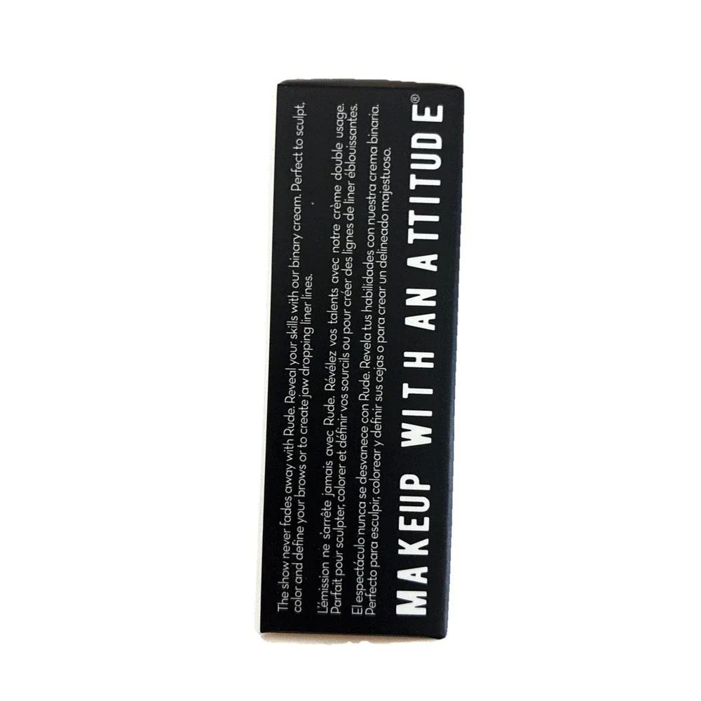 Rude‎ Cosmetics Peepshow Brow & Eyeliner Cream  Private Moment 88034 NEW